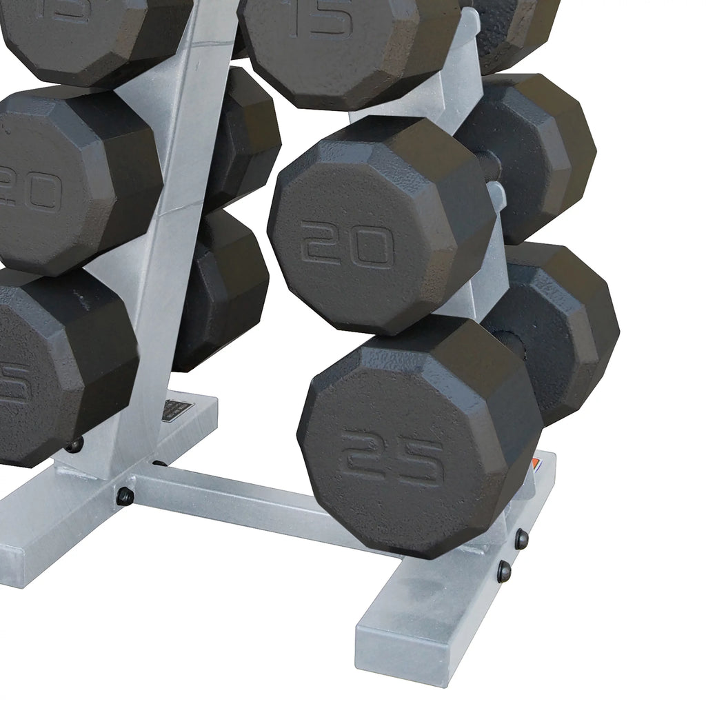 150 Lbs. Dumbbells Set with Rack U820597