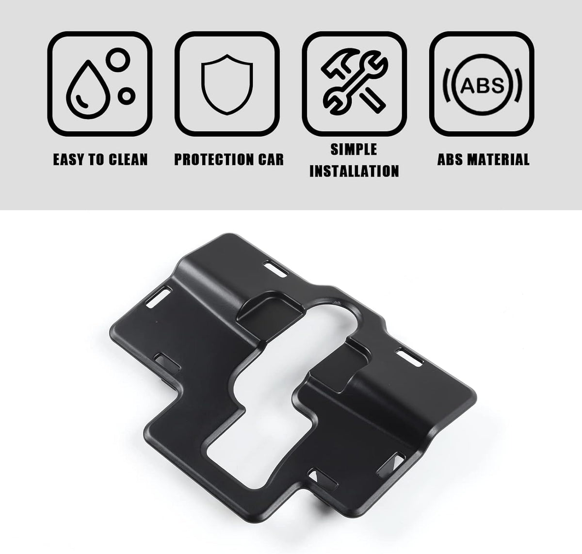 Engine Hood Lock Trim Dust-Proof Protection Gap Cover K242