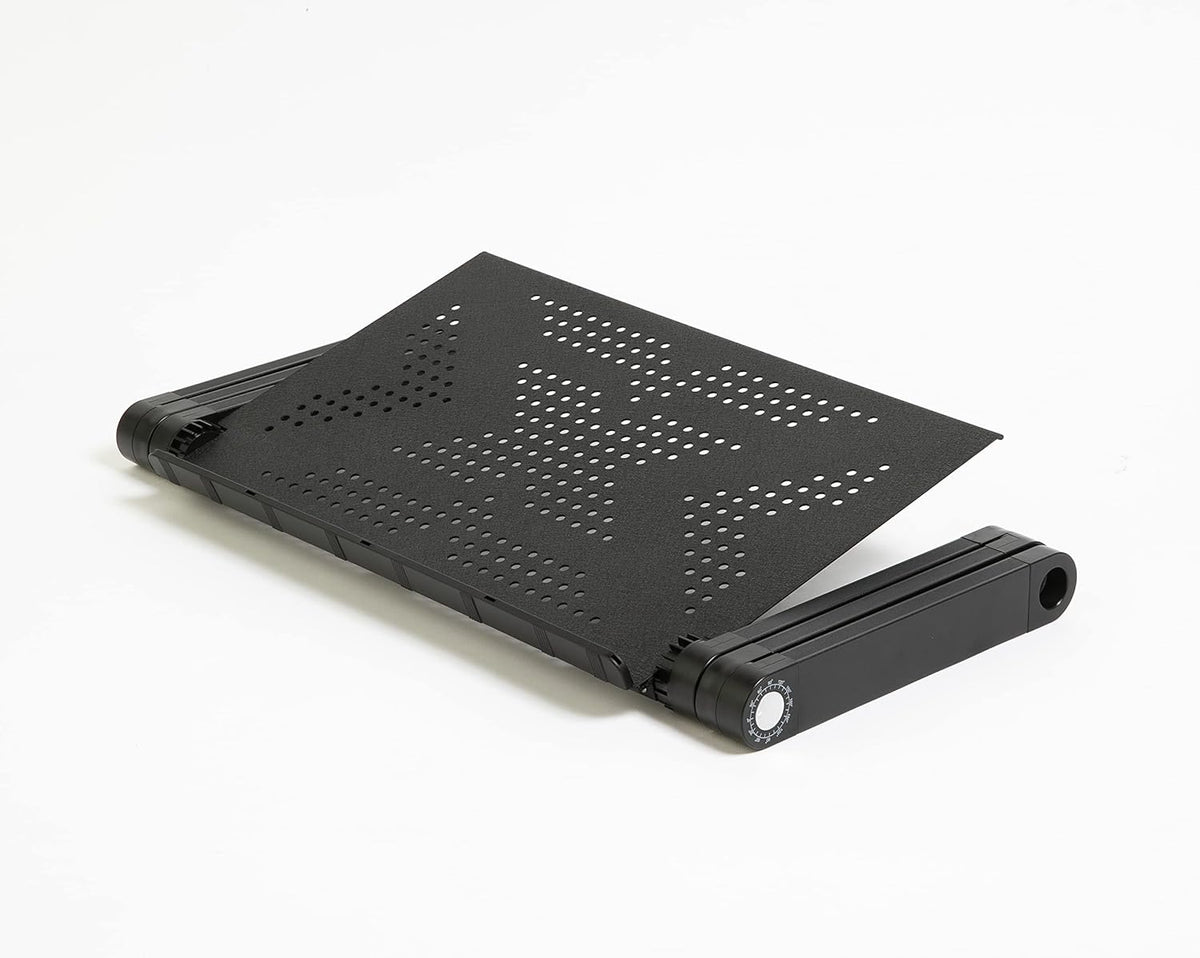 Black Pack of 2 Folding Laptop Table Q156