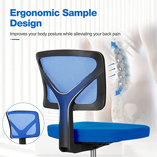 Grey Ergonomic Mesh Desk Chair with Wheels L13385