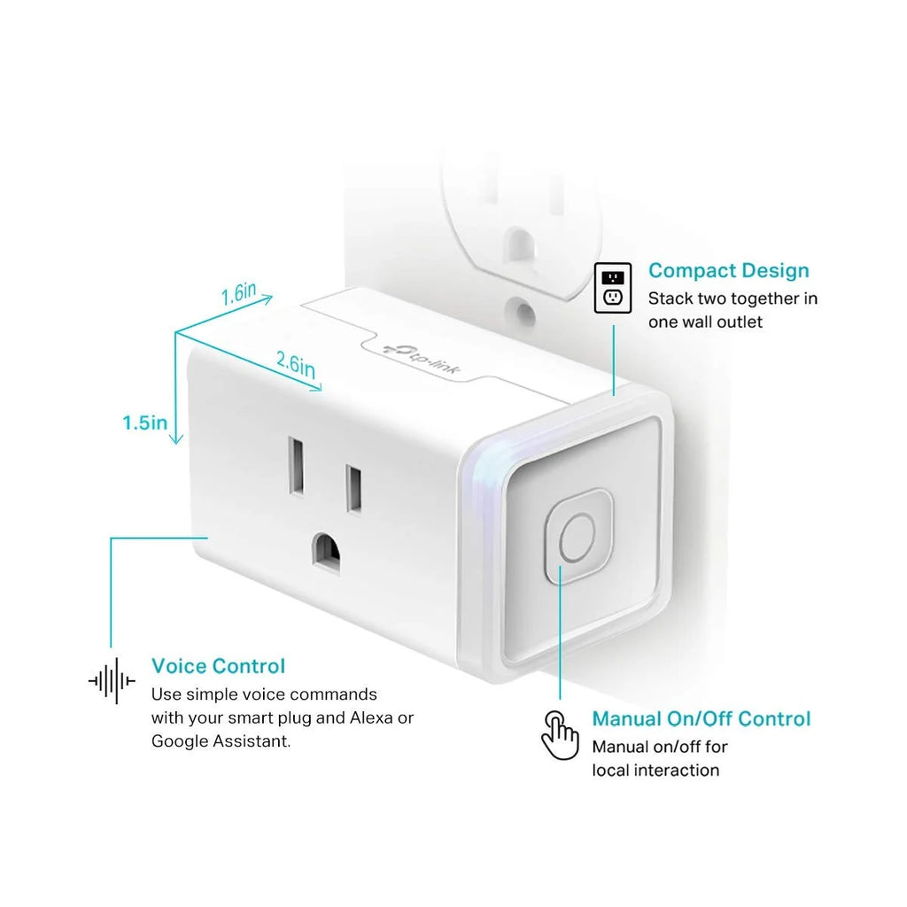 White 3-Pack Smart Plug D838877