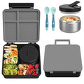 Pink Bento Lunch Box with 8oz Soup Thermo and 4 Compartment Z1541