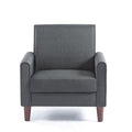 Single Sofa Chair with Four Wooden Legs G16885