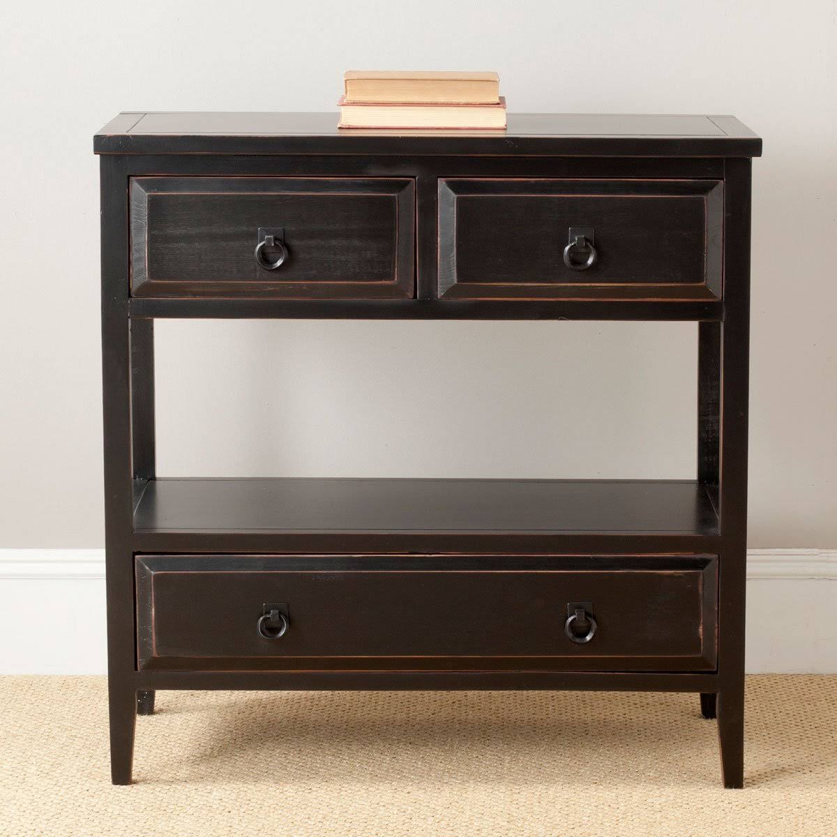 3 Drawer Sideboard - Grey W77155