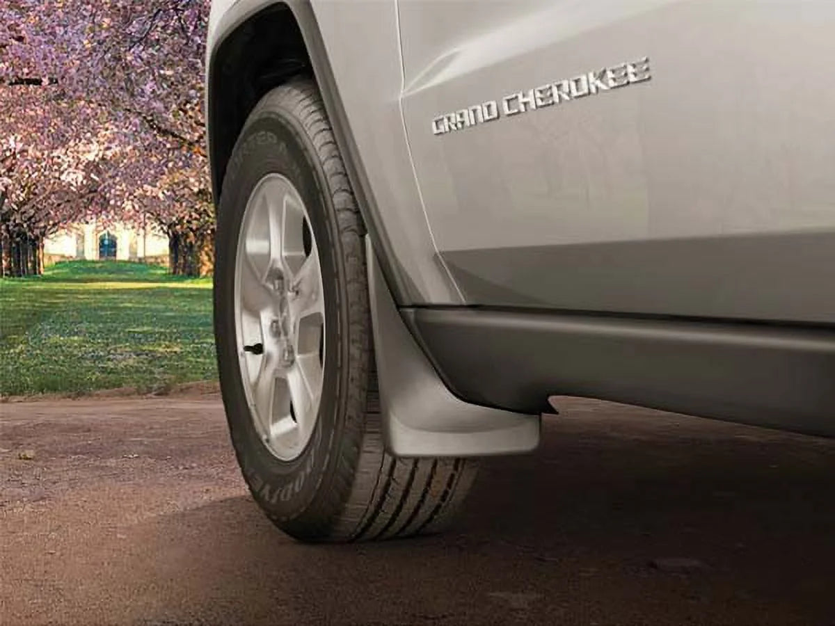 Black Splash Guard MudFlaps for 2013-2016 GMC Acadia, Front & Rear Set X9739