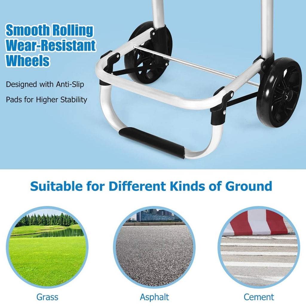 Folding Utility Cart with Removable Bag X54757