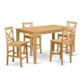 5 Piece Counter Height Table Set with 4 Chairs L616163