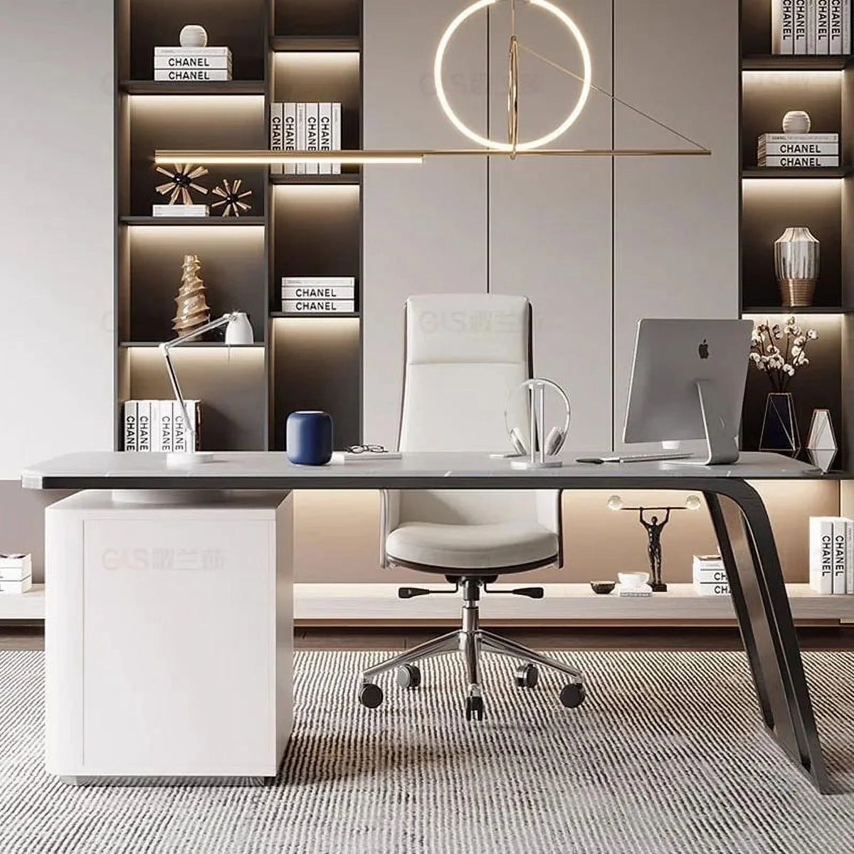 Writing Desk with Drawers B689