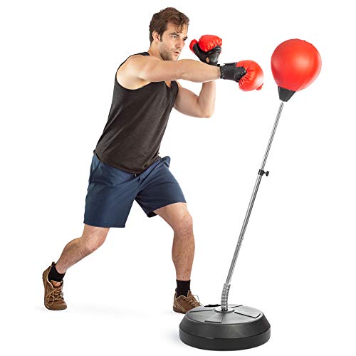Height Adjustable Punching Bag with Stand S4722