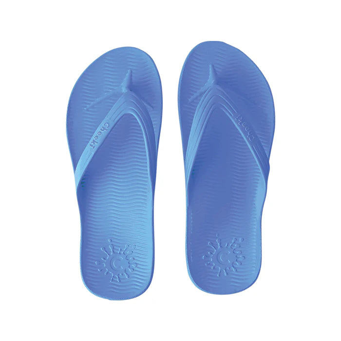 Arch Support Light Blue Kids Thongs L2296
