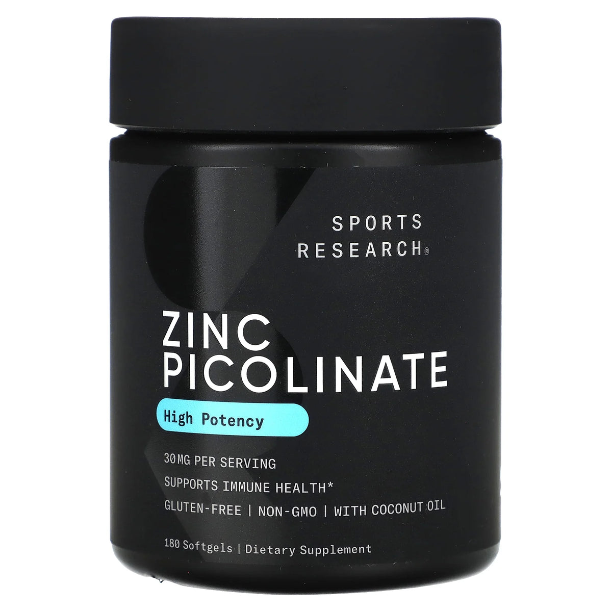 Zinc Picolinate 30 mg 180 Softgels R778
