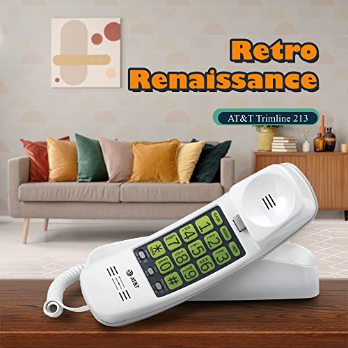 Corded Home Phone with Extra Big Buttons, Black C478
