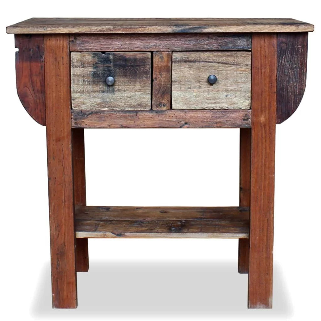 Solid Reclaimed Wood Console Table I1443