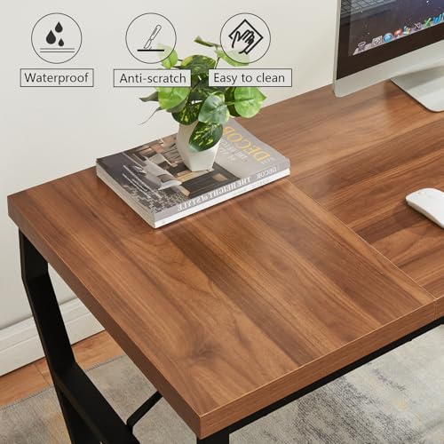 63-inch Engineered Wood Metal Desk O64768