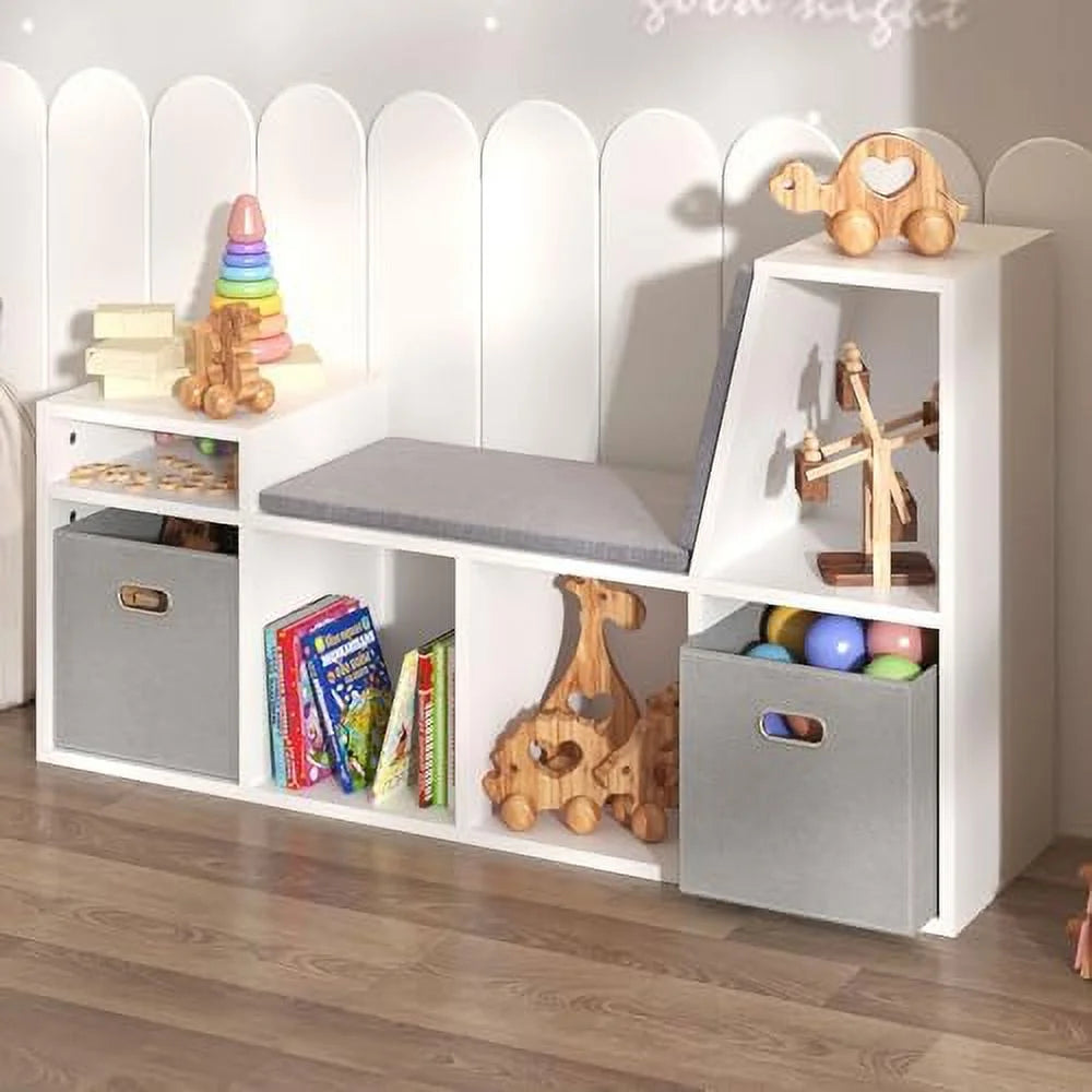 Reading Nook Bench with Seat Cushion Y2331