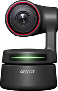 4K Webcam with Dual Omni-Directional Microphones, 2 Axis Gimbal, HDR, 60 FPS X653