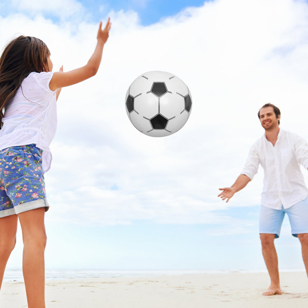 4 Pcs Inflatable Beach Ball Mini Soccer Ball V96850