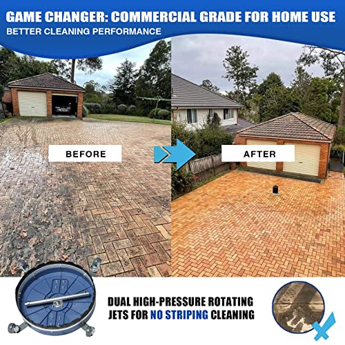20'' 4500PSI Pressure Washer Surface Cleaner with Wheels G1676