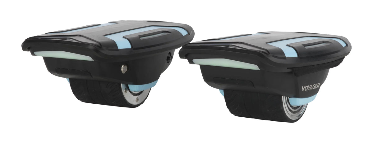 Blue Ride On Hover Skates J956861