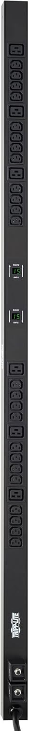 Metered PDU, 30A, 48 Outlets, 208/240V, 0U Vertical Rack-Mount Power V948022