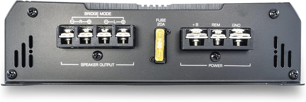 2-Channel Car Amplifier 400 Watts Class A/B Bridgeable H838479