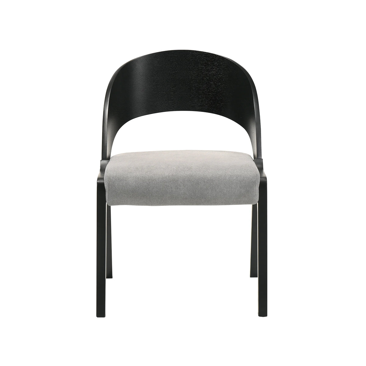 Fabric & Wood Accent Chairs, Set of 2 G62633