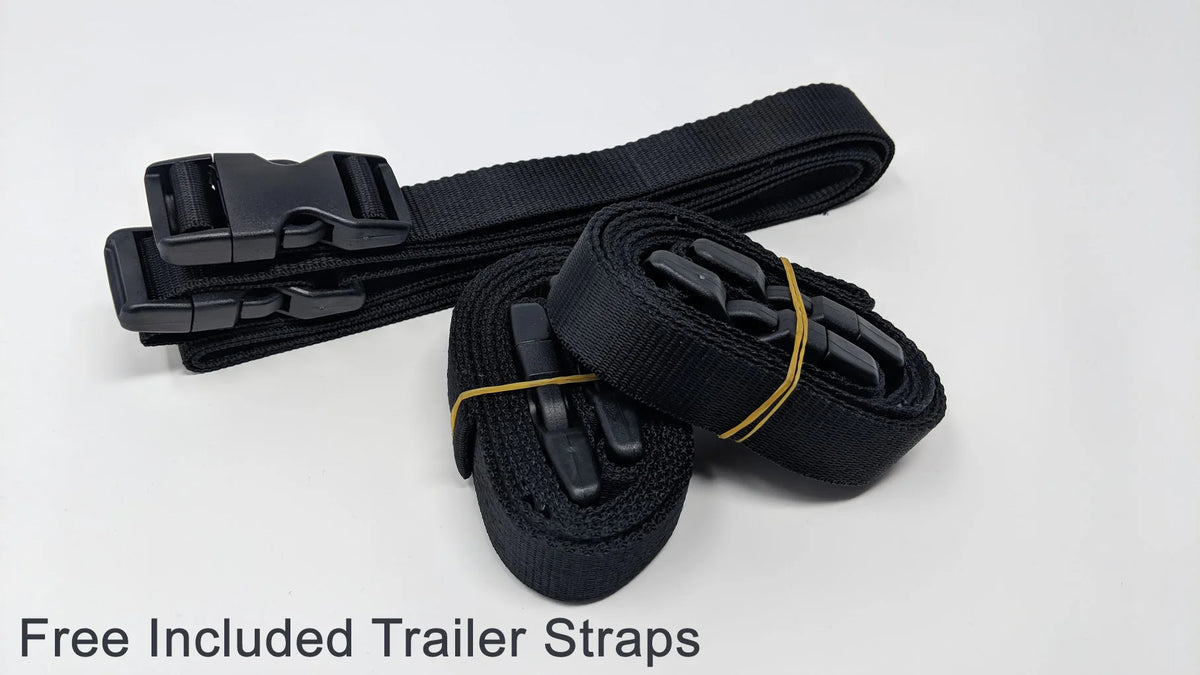 Blue / Black All Weather Trailerable Jet Ski Cover with Trailer Straps and Storage Bag H5465