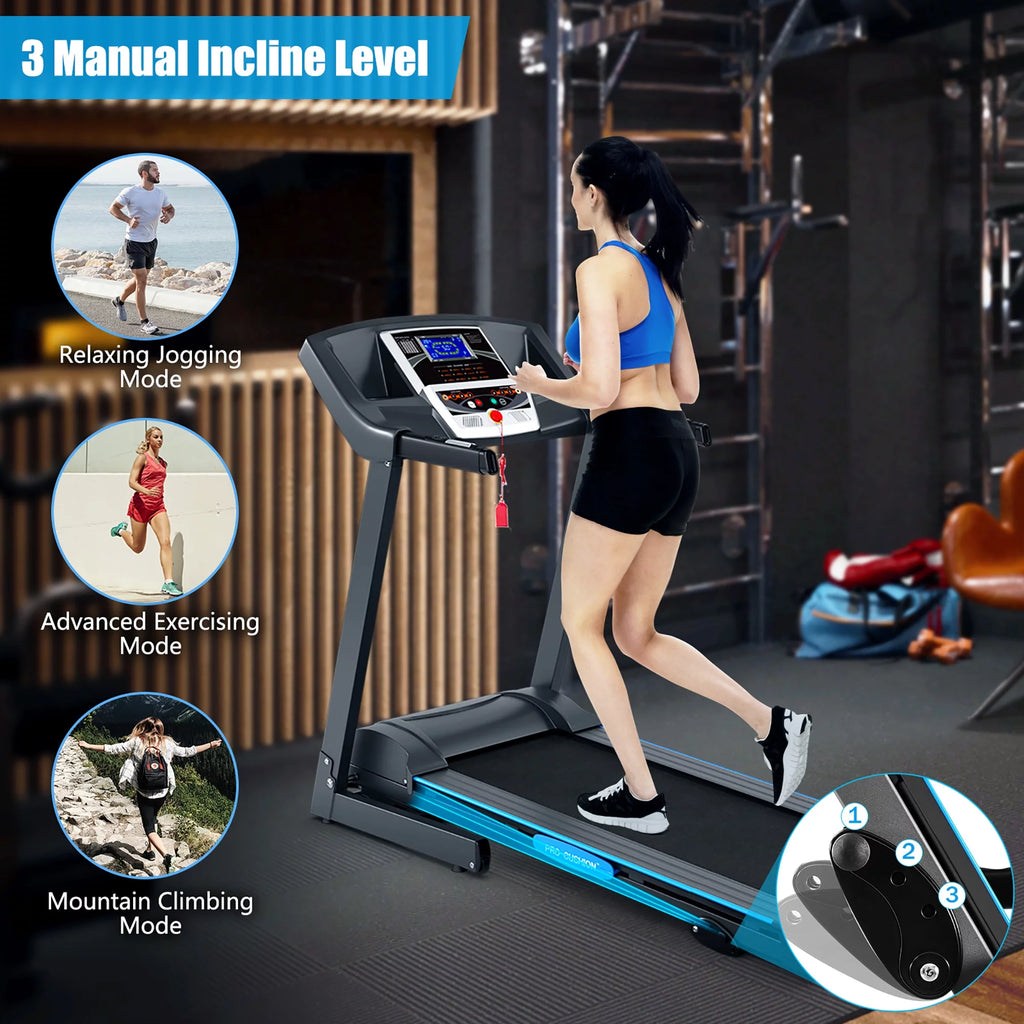 2.25HP Foldable Electric Treadmill H62589