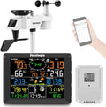 8.3 Inch Color Display Weather Station with Outdoor 7-in-1 Sensor U311067