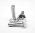 Coarse Thread A307 Grade A Carriage Bolt Low Carbon Steel Zinc Plated Z14591