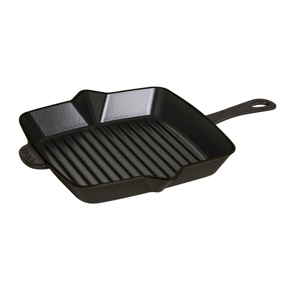 Matt Black Square Grill Pan I195246