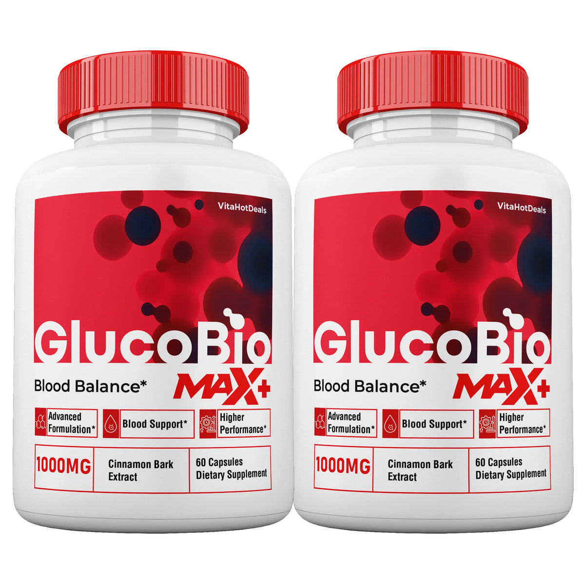 GlucoBio Capsules 2 Pack L6141