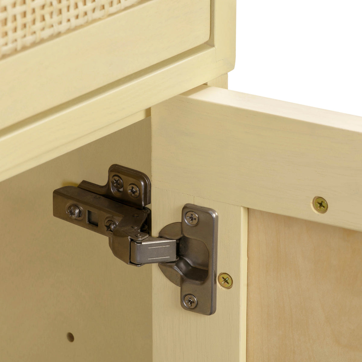3-Drawer Wooden Desk with Cabinet I910