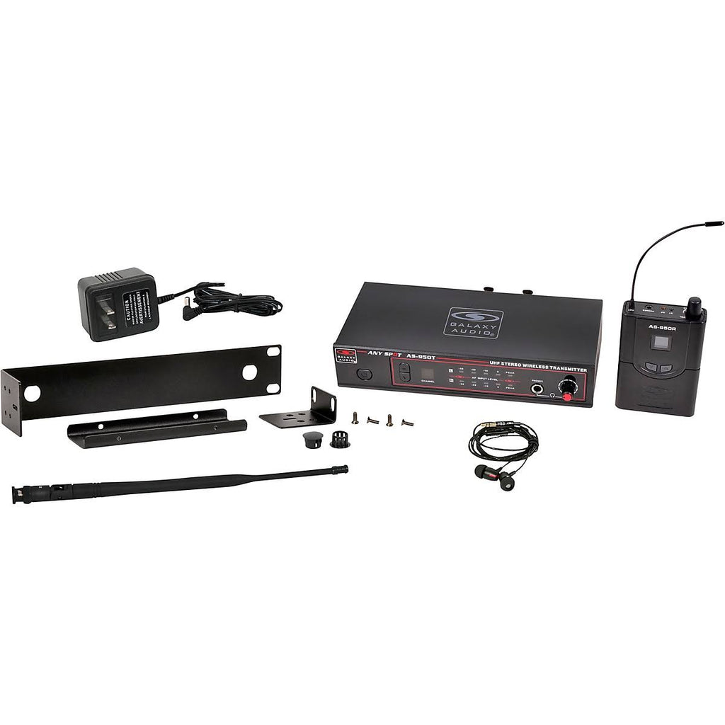 Black In-Ear Wireless System Y1931