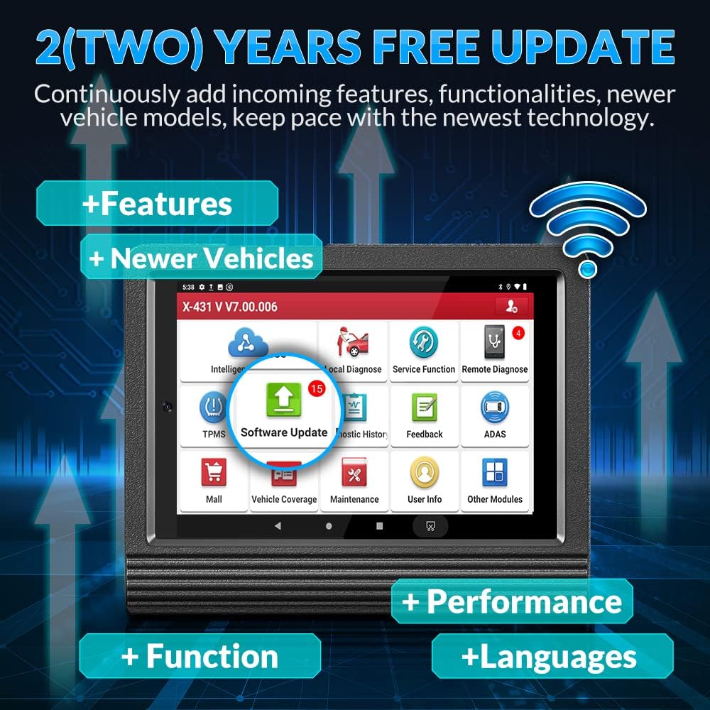 Bidirectional Full System Automotive Diagnostic Scanner Q23624