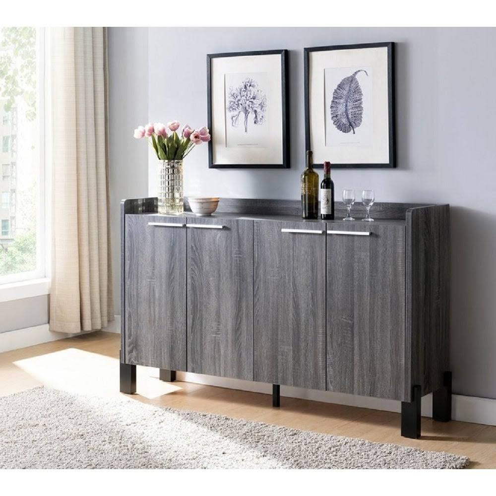 Distressed Sideboard with Two Storage Cabinets S154048