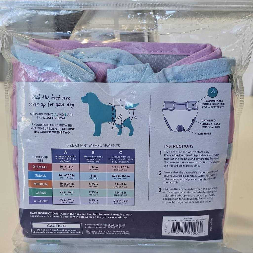 Washable Pink Diaper Cover Ups W672707