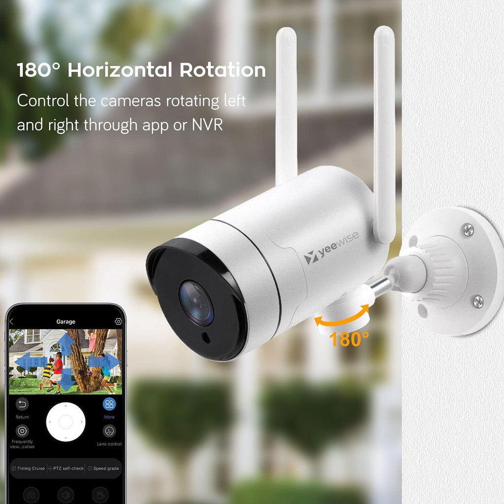 2K Wireless Security Camera System with 12 HD Monitor and 4pcs Cameras Q217697