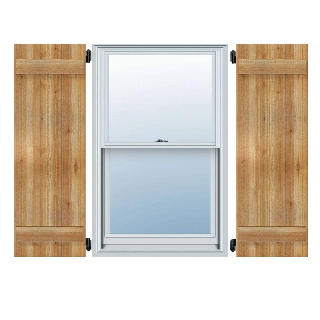 Rough Sawn Board-n-Batten Shutters B349522