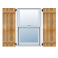 Rough Sawn Board-n-Batten Shutters B349522
