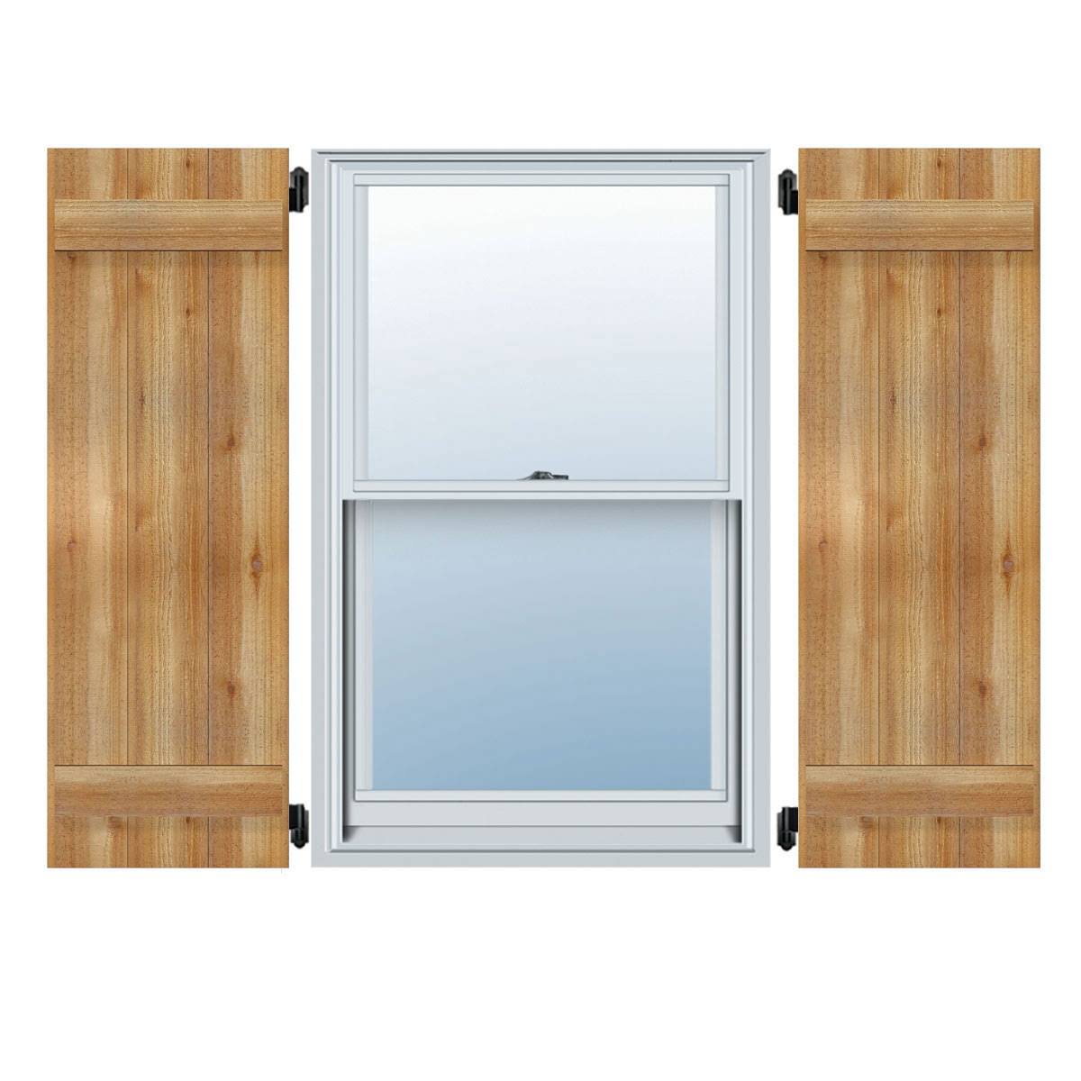 Rough Sawn Board-n-Batten Shutters B349522