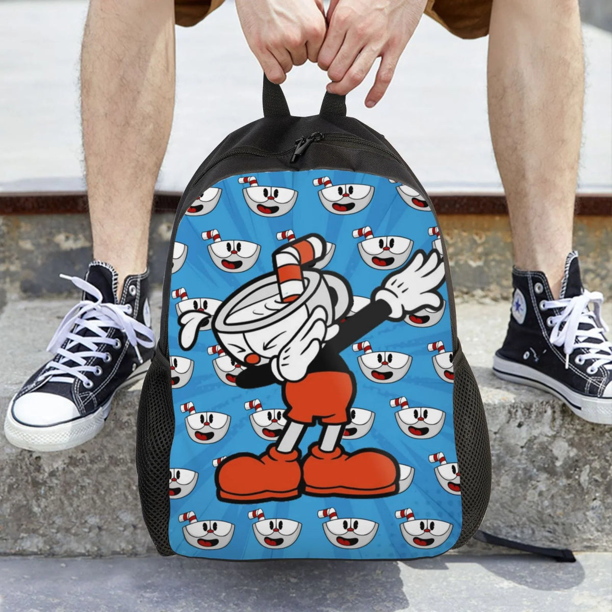 Lightweight Unisex Daypack Backpack J18531