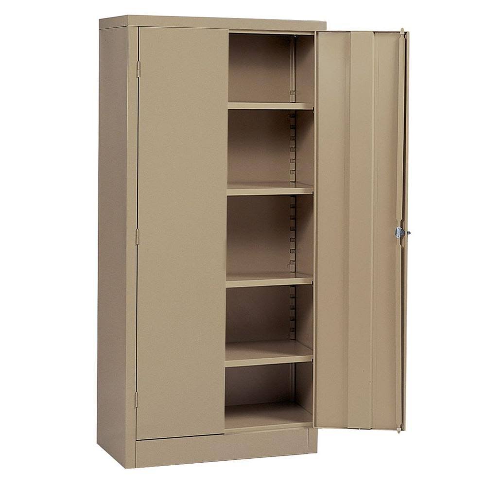 72 H 36 W TAN Shelving Cabinet T899495