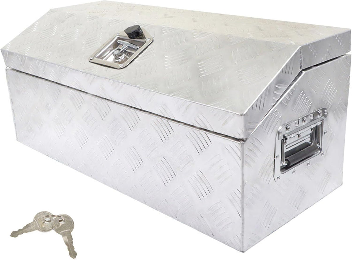 Silver Aluminum Pickup Truck Bed Tool Box C140
