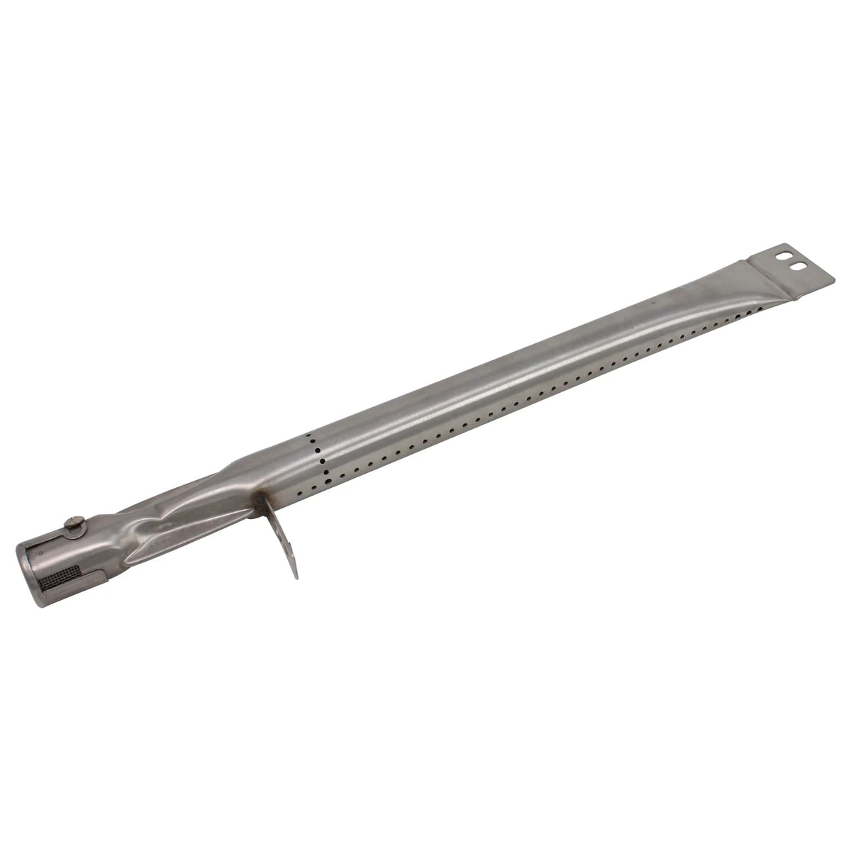 2-Pack Stainless Steel BBQ Gas Grill Tube Burner & Heat Shield Plate Replacement Parts B317
