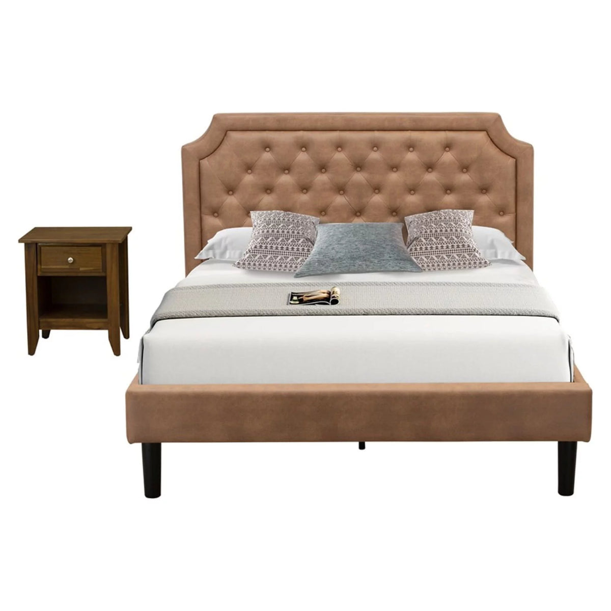 2-Piece Wooden Queen Bedroom Set M52667