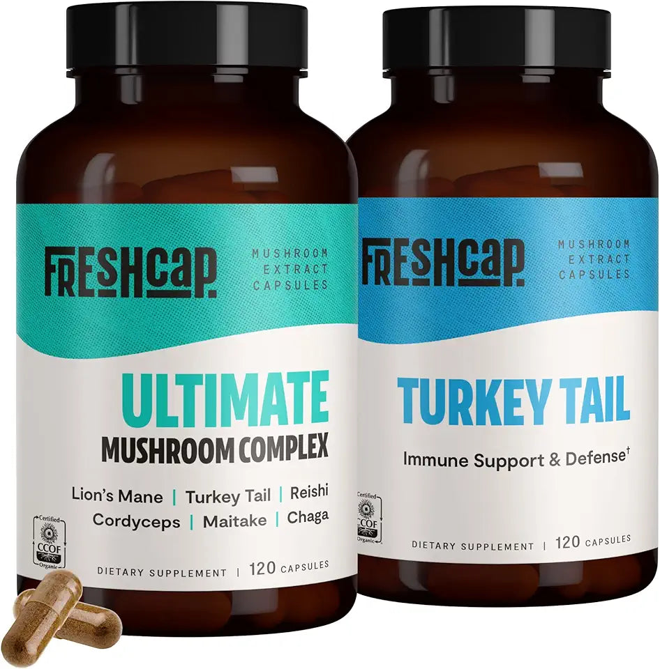 Turkey Tail and Mushroom Complex Capsules F49763