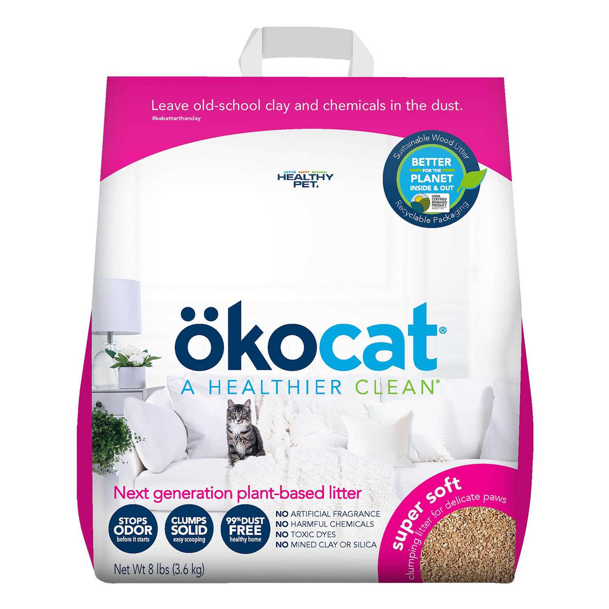 Clumping Wood Cat Litter R866