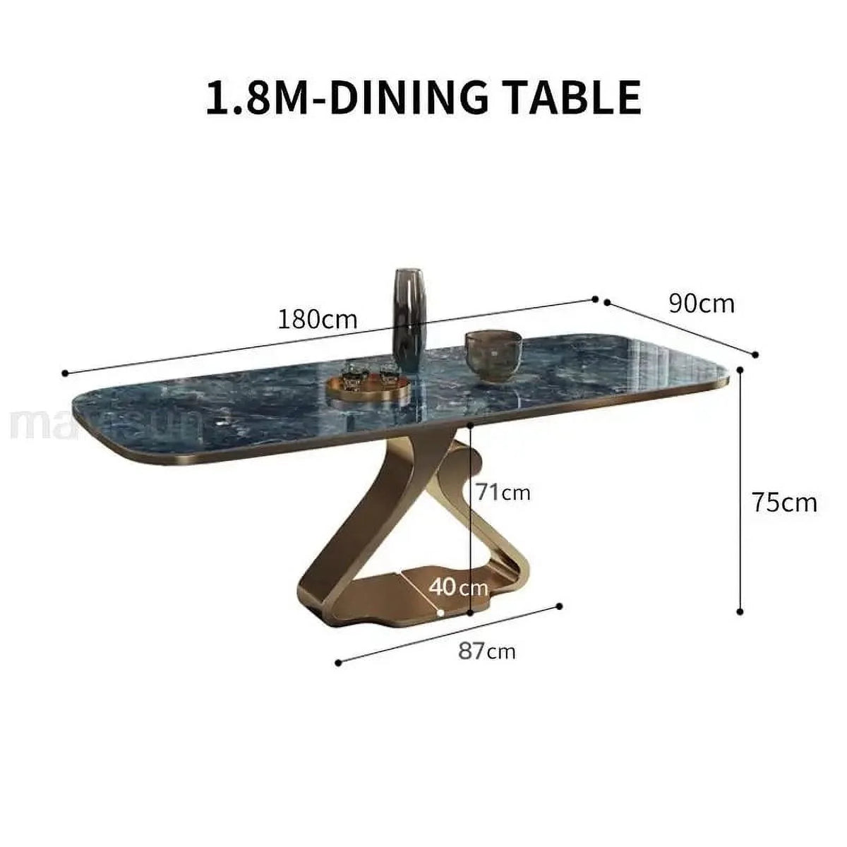 Luxury Dining Table and Chairs I837374