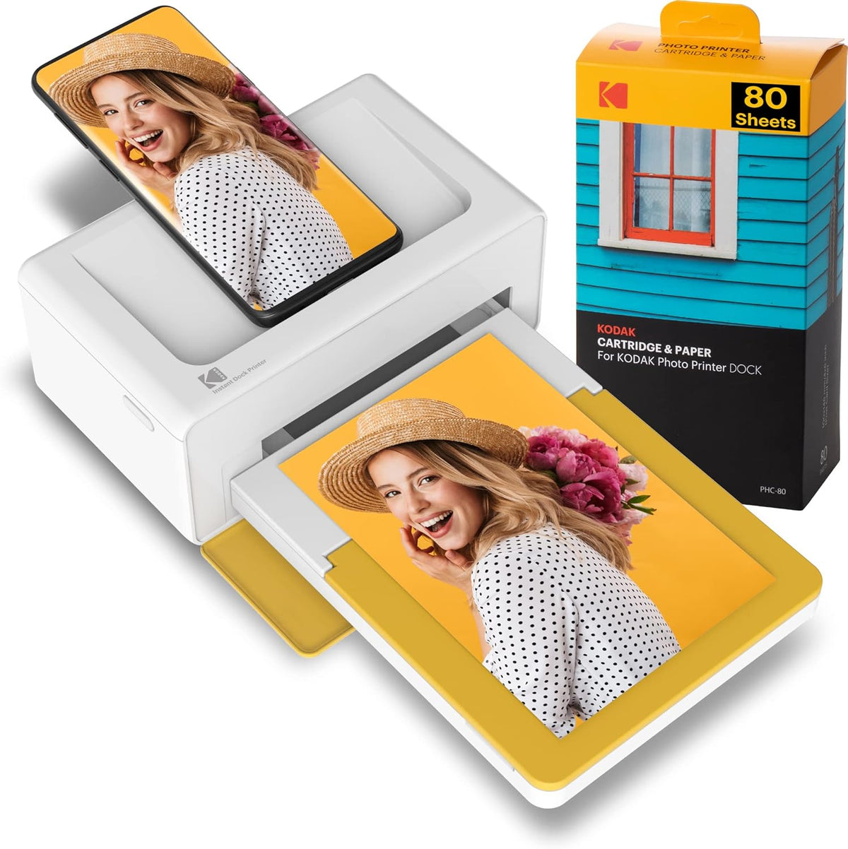 4x6 Bluetooth Portable Instant Photo Printer Z92239